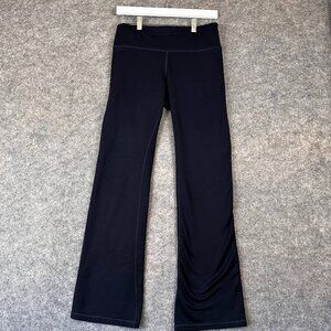 Athleta High Rise Flare Leg Pants Women's Medium Fleece Active Wear